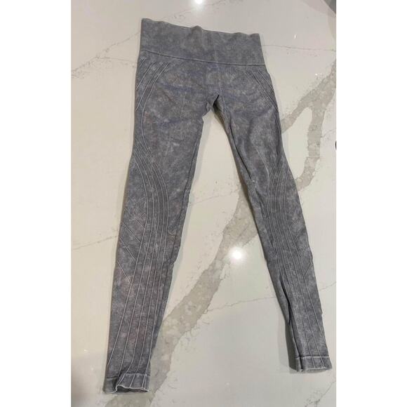 MTA Sports Set of 2 Seamless Moto Stretch Leggings Size Women's Medium Gray - Picture 2 of 10
